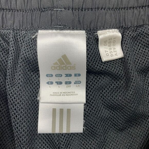 Vintage Adidas Pants Mens Large Blue Track Ankle Zip 90s Straight Climaproof - Picture 5 of 12